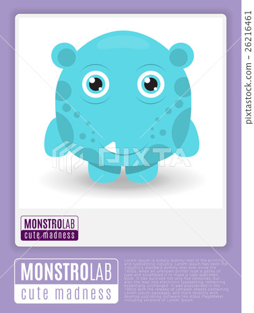 Monstrolab. Cute Madness. Vector picture of Monstrolab. Cute Madness. Vector picture of 26216461