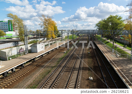 Nati station of Octyabrskaya railway in Moscow 26216621