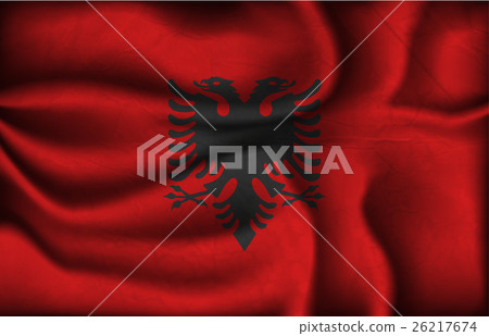 wave country flag with shadows 26217674