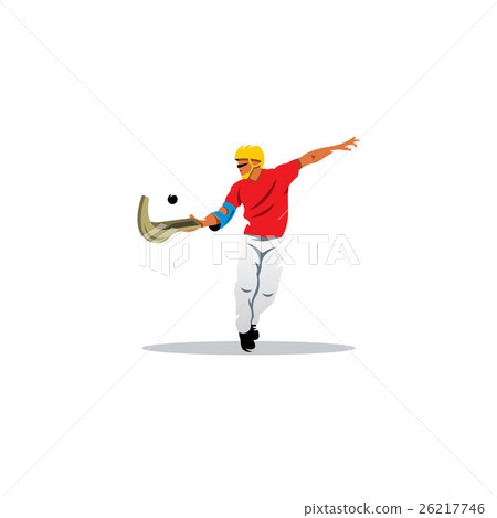 Spanish pelota sport. Vector Illustration. 26217746