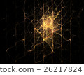 Abstract image of gold texture, metal mesh, waves 26217824