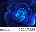 Fractal flower for logo, design concepts, prints 26217826