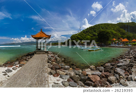 Candidasa Beach - Bali Island Indonesia Candidasa Beach - Bali Island Indonesia 26219393