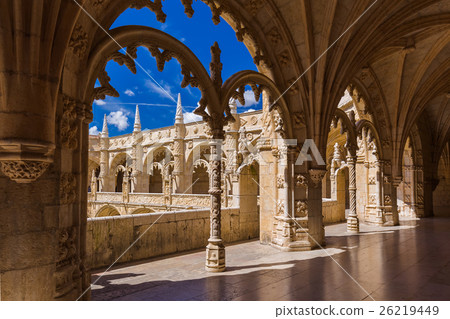 The Jeronimos Monastery - Lisbon Portugal The Jeronimos Monastery - Lisbon Portugal 26219449