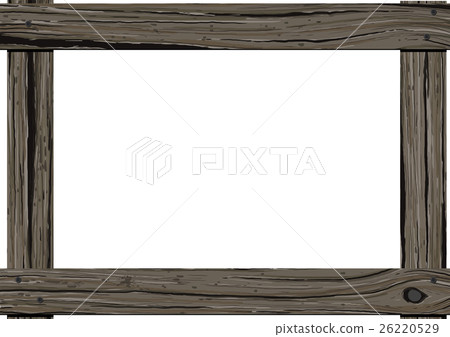 Wooden old frame 26220529
