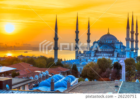 The Blue Mosque, Istanbul, Turkey. 26220751