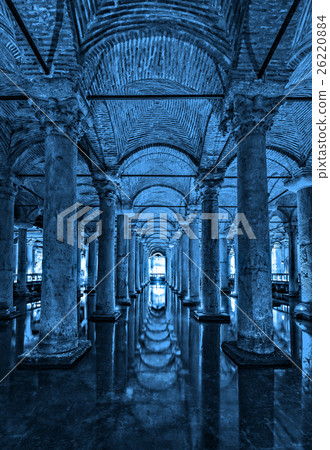 The Basilica Cistern, Istanbul, Turkey. 26220884