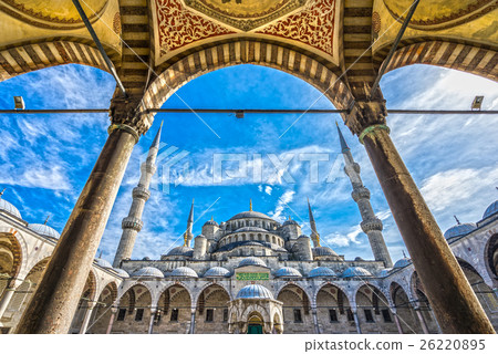 The Blue Mosque, Istanbul, Turkey. The Blue Mosque, Istanbul, Turkey. 26220895