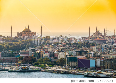 Istanbul, Sultanahmet skyline, Turkey. 26220923