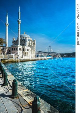 Ortakoy mosque, Istanbul, Turkey Ortakoy mosque, Istanbul, Turkey 26221326
