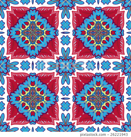 Gorgeous seamless patchwork pattern from Moroccan 26221943