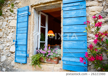 House of small typical town in Provence, France House of small typical town in Provence, France 26221980