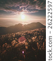 Sunset over Dagu Mountain 26222597