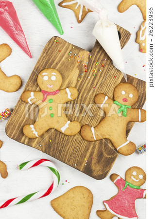 Ingredients for Christmas ginger gingerbreads 26223936
