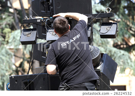 staff for the concert 26224532