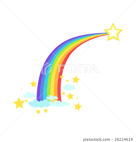 Shaped Rainbow Icon Shaped Rainbow Icon 26224619
