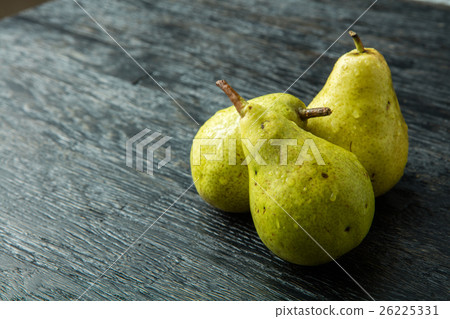 Three green pears 26225331
