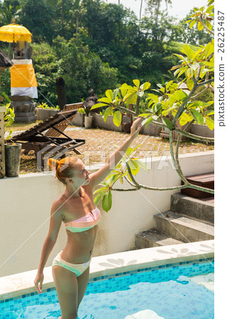Young woman wearing swimsuit Young woman wearing swimsuit 26225487