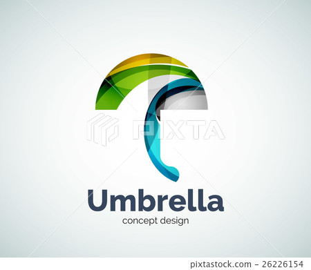 Vector umbrella logo template 26226154