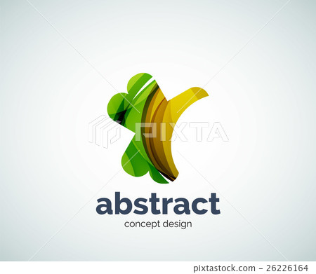 Vector abstruse shape logo template Vector abstruse shape logo template 26226164