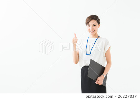 商業20年代女性（白色背景） 26227837