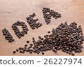 Idea concept sign drawn among roasted coffee beans 26227974