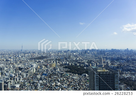 東京都市風景風景東京天空樹池袋Mejiji水道橋Aozora 26228253