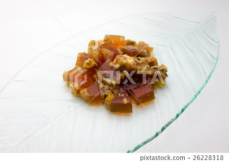 Braised rice with sword fish 26228318