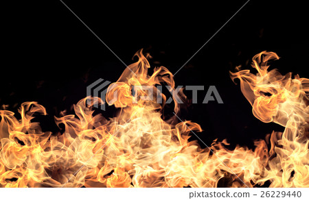 Fire flames background Fire flames background 26229440