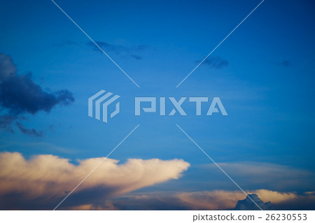 blue sky with clouds, clear weather sky background blue sky with clouds, clear weather sky background 26230553