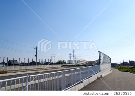 埼玉縣立高速公路160號川越北環線正在建設2016年11月近東寶東線北側 26230555