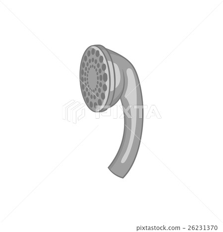 Shower head icon, black monochrome style 26231370