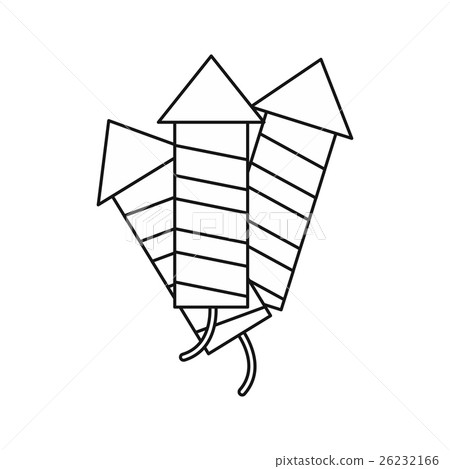 Firecrackers icon, outline style 26232166