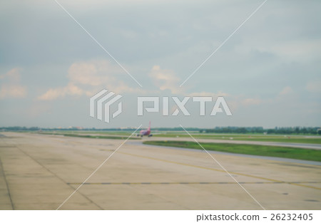 Abstract blur airplane terminal in airport . Abstract blur airplane terminal in airport . 26232405