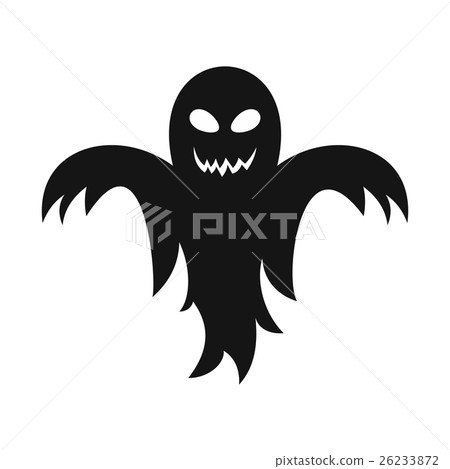 Ghost icon in simple style - Stock Illustration [26233872] - PIXTA