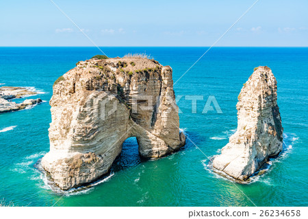 Pigeon rock (Lebanon, Beirut) 26234658
