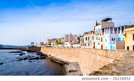Promenade of Alghero, Sardinia 26238932