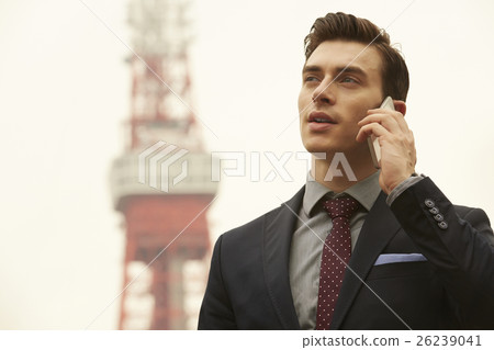 Tokyo business trip foreigner 26239041