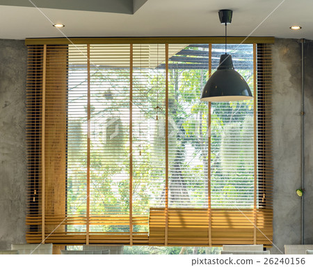 Architecture blinds wooden interior 26240156