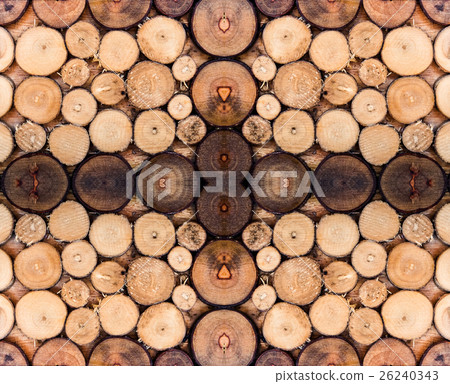 Wood log brown overlay pattern Wood log brown overlay pattern 26240343