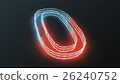 neon glowing figures 26240752