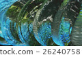 green abstraction on a black background 26240758