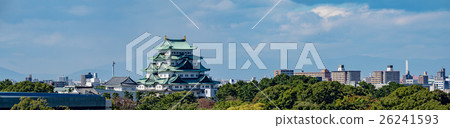 名古屋城堡和城市景觀 名古屋城堡和城市景觀 26241593