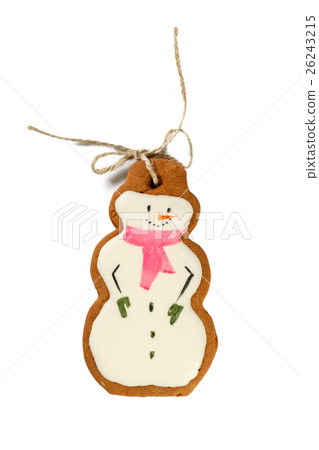 Traditional Iced Gingerbread Christmas Cookies 26243215