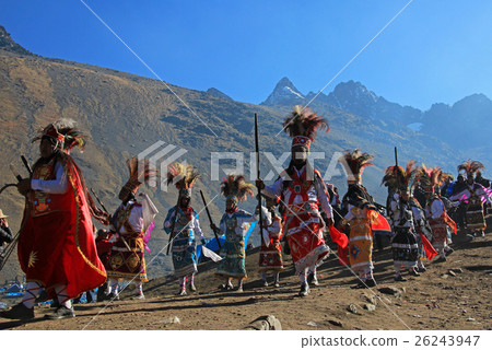 Parade at Quyllurit'i inca festival, Peru Parade at Quyllurit'i inca festival, Peru 26243947
