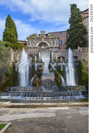 fountain of villa este tivoli south itally 26248304