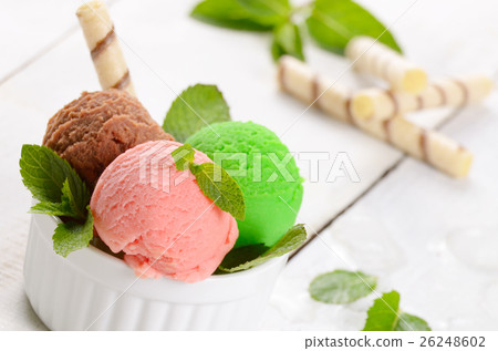Ice cream balls Ice cream balls 26248602