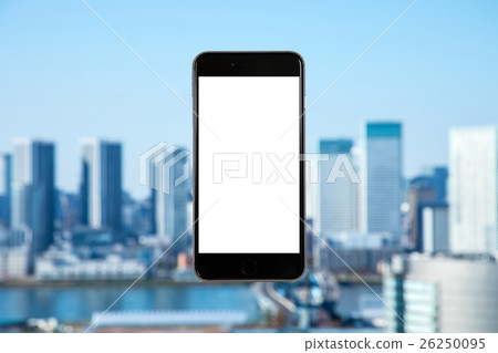 Smartphone Mobile phone Smartphone Urban landscape Tokyo real estate image 26250095