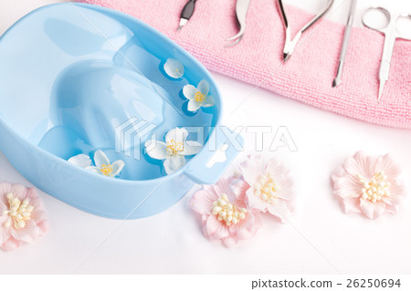 tool for manicure on white background tool for manicure on white background 26250694