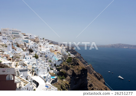 Santorini Island - view of the white city Santorini Island - view of the white city 26251277
